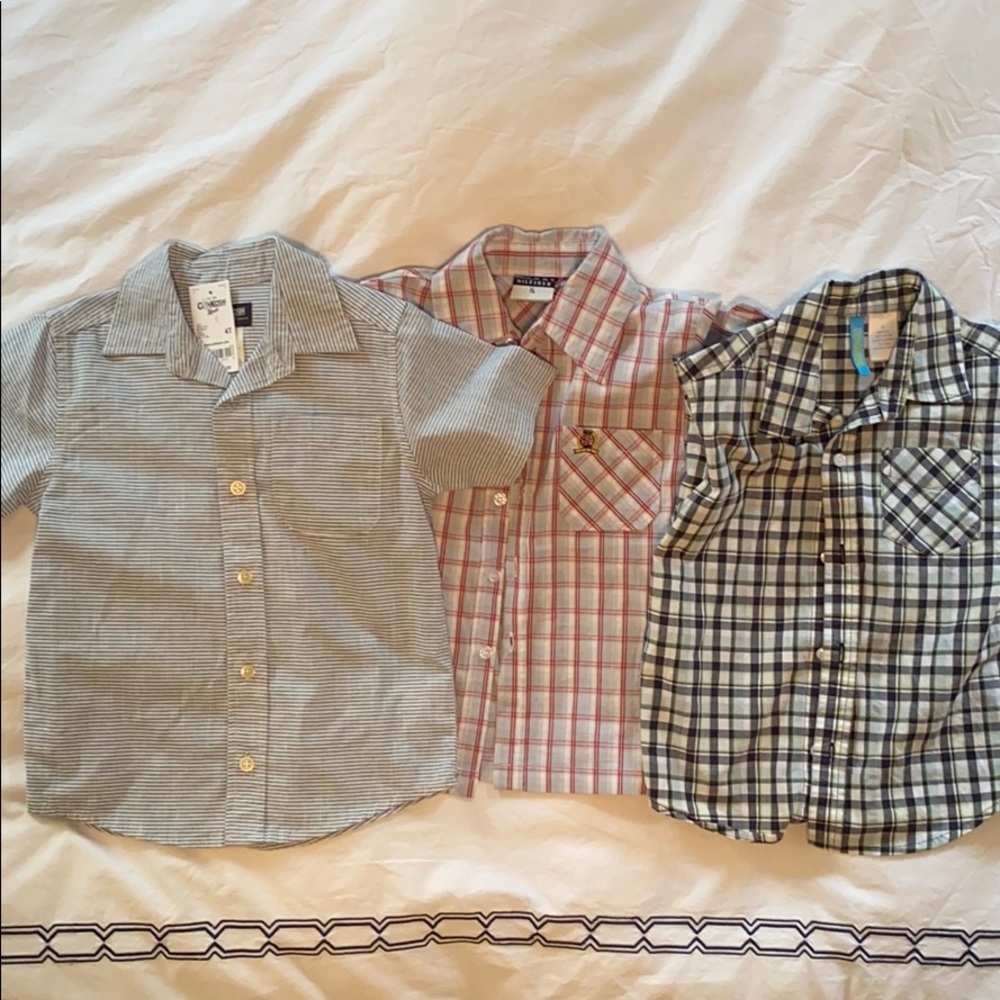 Boys button up shirt bundle